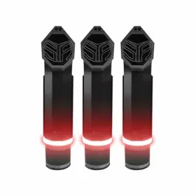 55-30037-r Snorkel Your Atv Accent Kit - Three 3 Inch Risers Red