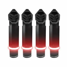 55-30042-r Snorkel Your Atv Accent Kit - Four 3 Inch Risers Pack Of 6 Red