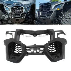 Autv-x3-042 Spauto #atspauto #705009508 Black Front Facia Fit For Can-am Maverick Max Turbo Rr Xds 1000r Dps