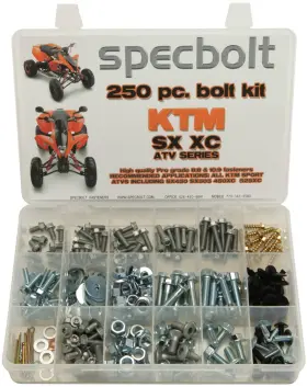Ktmatv250 Specbolt Bolt Kit For Ktm Atv Sx 450 505 450xc 525xc Body Panels Engine Frame