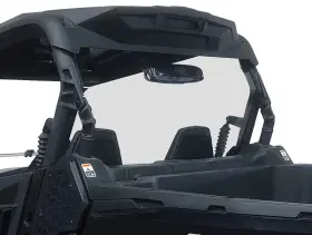 78-2600-r Spike Powersports Vented Rear Windshield Clear #78-2600-r