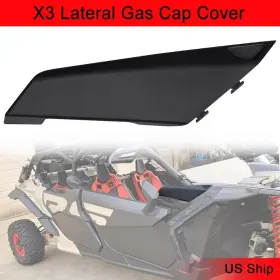 Autv-x3-003 Sportfairings #zs12 Passenger Side Panel Gas Cap Cover For Can Am Maverick X3 Xds Xrs Rh