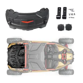 Autv-x3-006 Sportfairings #xpro Black Cargo Storage Box 23gal 86l For Can Am Utv Mavetick X3 Outlander 17-22