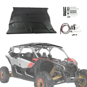 Autv-x3-012 Spstore #spsautvyimo Utv Hard Roof Top Cover For 2017-2023 Can-am Maverick X3 4 Doors