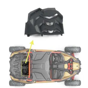 Autv-x3-015 Spstore #spsautvyimo Rear Intercooler Race Duct Cover Radiator For Atv Canam Maverick X3 Apyder