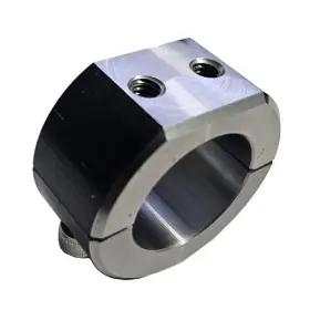 Ssm-dom-2-bc-2-1420-125 Ssm 1 - Steel Universal Roll Bar Tubing Clamp 1-1/4 Inch With Two 1/4 Threaded Mount