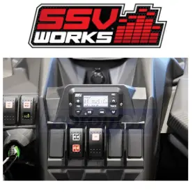 Ssv Works Mn/13bk Dash Plate For 2017 Can-am Maverick X3 X Ds Turbo R - Body Covers Ul