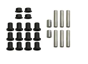 Aab-p-rzr1k-003 Superatv Hdpe A-arm Bushings For Oem Polaris Rzr Turbo 2016 Style B