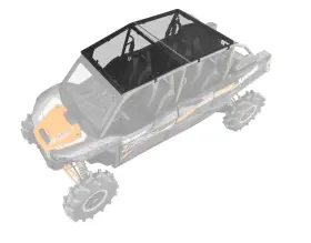 Roof-k-krx4-71 Superatv Dark Tinted Roof For Kawasaki Teryx Krx 4 1000 2023