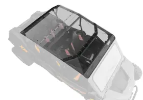Roof-p-rzrxp4-71 Superatv Dark Tinted Roof For Polaris Rzr 4 Xp 1000 2024
