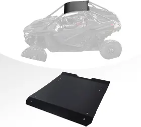 2883743-458 Suvwinner Suv-c764 Utv Aluminum Roof For Polaris Rzr Pro Xp 2020-2022 Black Top Cover #2883743-458