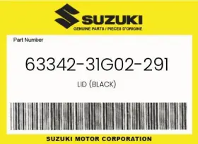 63342-31g02-291 Suzuki Genuine Lid Black -