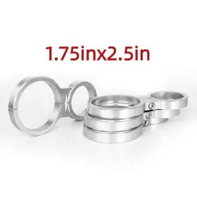 Atvsrmc-1-sil-bkf Tarazon 1.75 Inch X2.5 Shock Reservoir Mounting Clamp Roll Cage For Polaris Rzr Xp 4 1000