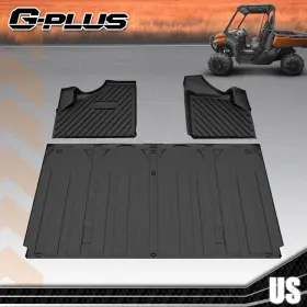 T-03cfm7704bbk Tianchuan Fit For Can Am Defender Hd5/8/10 2016-2026 Front Rear Floor Mat Cargo Liner