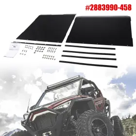 2883990-458 Tiewards Tic1076 4 Seater Aluminum Roof For Polaris Rzr Pro Xp 2020-2024 Hard Top #2883990-458