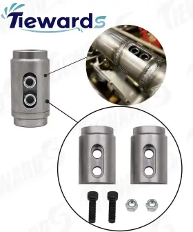Tis220 Tiewards 1-3/4ftft Tube Connectors Bungs Roll Cage .095 And .120 Fit For Polaris Rzr