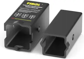 28406 Tirol Trailer Hitch Receiver Adapter Reducer Sleeve Set - 3 Inch To 2-1/2