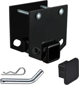 7017 Topshine Rv Bumper Hitch Receiver 2-inch Adapter 3500 Lbs Capacity Fits