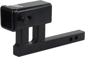 64125 Toptow Trailer Hitch Extender Adapter 2 Inch Receiver 4-1/4 Rise/drop