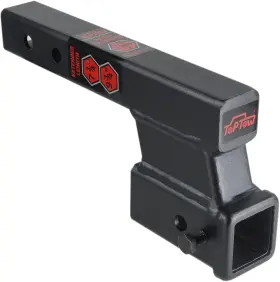 64128 Toptow Trailer Receiver Hitch Extender Adapter 4 Inch Drop/riser 8 Drop/rise