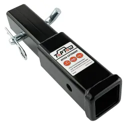 Toptow 746268016123 Hitch Extender Fits For 2 Inch Receiver 7 Extension Length With 5/8