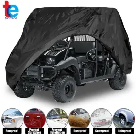Tr48302 Turitrade Utility Vehicle Storage Cover For Kawasaki Mule 4000 4010 Waterproof