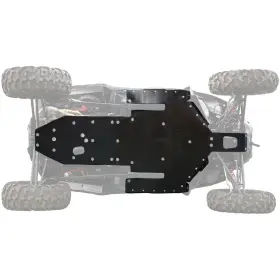 1276440046 Tusk Quiet Glide Uhmw Skid Plate 3/8 Inch For Polaris Rzr Xp 1000 2024