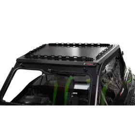 18209400157809-559013 Tusk Utv Profile Aluminum Roof With Cargo Rack For Kawasaki Teryx Krx