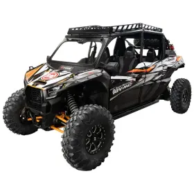 2070140016fa4e-2a3ec7 Tusk Utv Adventure Roof Rack With Profile Alum