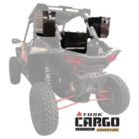 2116250001 Tusk Adventure Cargo Kit Storage Boxes Cooler Mount For Polaris Rzr Xp 1000