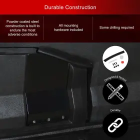 2145740001 Tusk Fuel Gas Cap Door Tank Cover Protector Kawasaki Teryx 1000 And 4 2020-2025