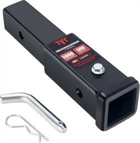 30020 Tyt Trailer Hitch Tube Extender For 2 Inch Receiver 7 7&apos &apos