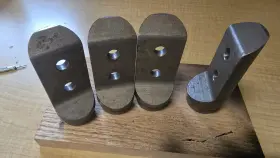 Honda-pioneer-2-seat-4-bungs Utvdistribution Honda Pioneer Bungs Roll Cage Connectors Adapters 1 3/4 Inch .095 &.120 Wall