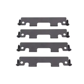Wf-auto 774638991039 New Tail Gate Tailgate Hinge Plates And Screws For Rhino Yxr 450 660 700 Yamaha