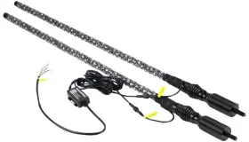 Mag-chsbtr-152 Whip-it Whipitlightrods Rgb Light Rod With Magnetic Base - Pair 5f