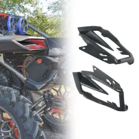 Autv-x3-002 Wynmoto #sp2012 For Can Am Maverick X3 Xds Xrs Left And Right Rear Taillight Cover Bezel Panel