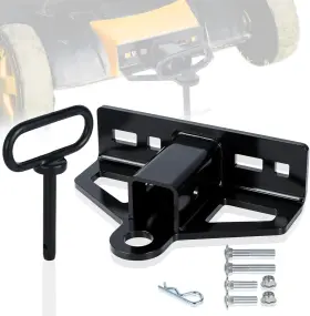 Odh-57 Yakuhy Zero Turn Lawn Mower Hitch With 1-1/4 Inch Receive 6mm Thicker Heavy Duty Steel