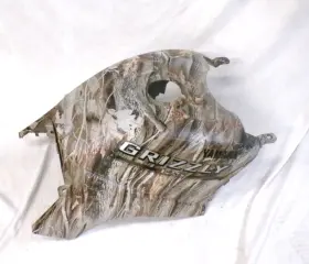 1c5-2171a Yamaha 04-09 Grizzly Yfm125 Real Camo Gas Fuel Tank Cover 4p630