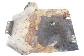 1hp-f147e-02-00 Yamaha 2008 Grizzly 700 Lower Bottom Skid Plate Guard Shield Middle Metal B4450
