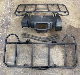 3b4-2482j-00-00 Yamaha 07-14yamaha Grizzly 700 550 Rear Front Fender Carrier Stays Rack Supports Mounts