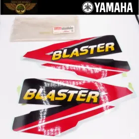3jm-2165b-30-00 Yamaha Nos Oem Blaster Yfs200 Rear Fender Decals Stickers