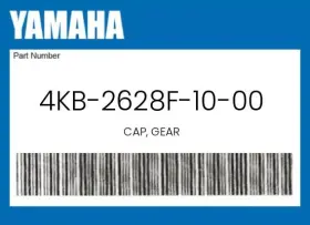 4kb-2628f-10-00 Yamaha Genuine Cap Gear -