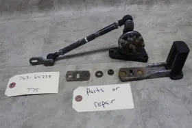 59v-18116-01-00 Yamaha 86-88 Moto 4 225 Hand Shift Lever Handle Shifter Assembly Parts Or Repair