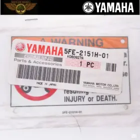 5fe-2151h-01-00 Yamaha Safety Emblem Decal Sticker Banshee Blaster Yfz450 Raptor 5fe-2151h