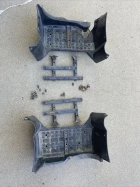 5gh-27453-00-00 Yamaha Kodiak 400 01 Footwell Left And Right 44789 Floorboard