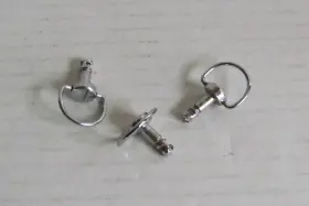 8hg-28386-00-00 Yamaha Genuine Yxz Head 3 Pcs. 1/4 Turn Dzus Fastener