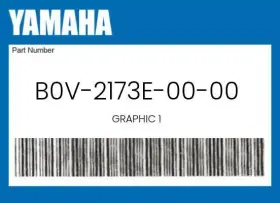 B0v-2173e-00-00 Yamaha Genuine Graphic 1 -