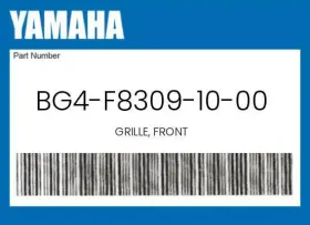 Bg4-f8309-10-00 Yamaha Genuine Grille Front -