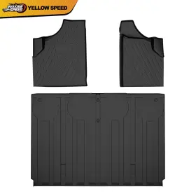 Yel065994 Yellowspeed Tpe Floor Mats And Rear Cargo Bed Liner Fit For Can-am Defender Hd5/8/10 2016-2026