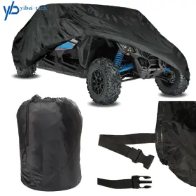 Yi159180t Yibei-tech Sxs Utility Vehicle Cover Storage Waterproof For Can-am Maverick X3 Max R Turbo